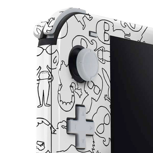 Bobs Burgers Tina Uhh Nintendo Switch Lite Skin